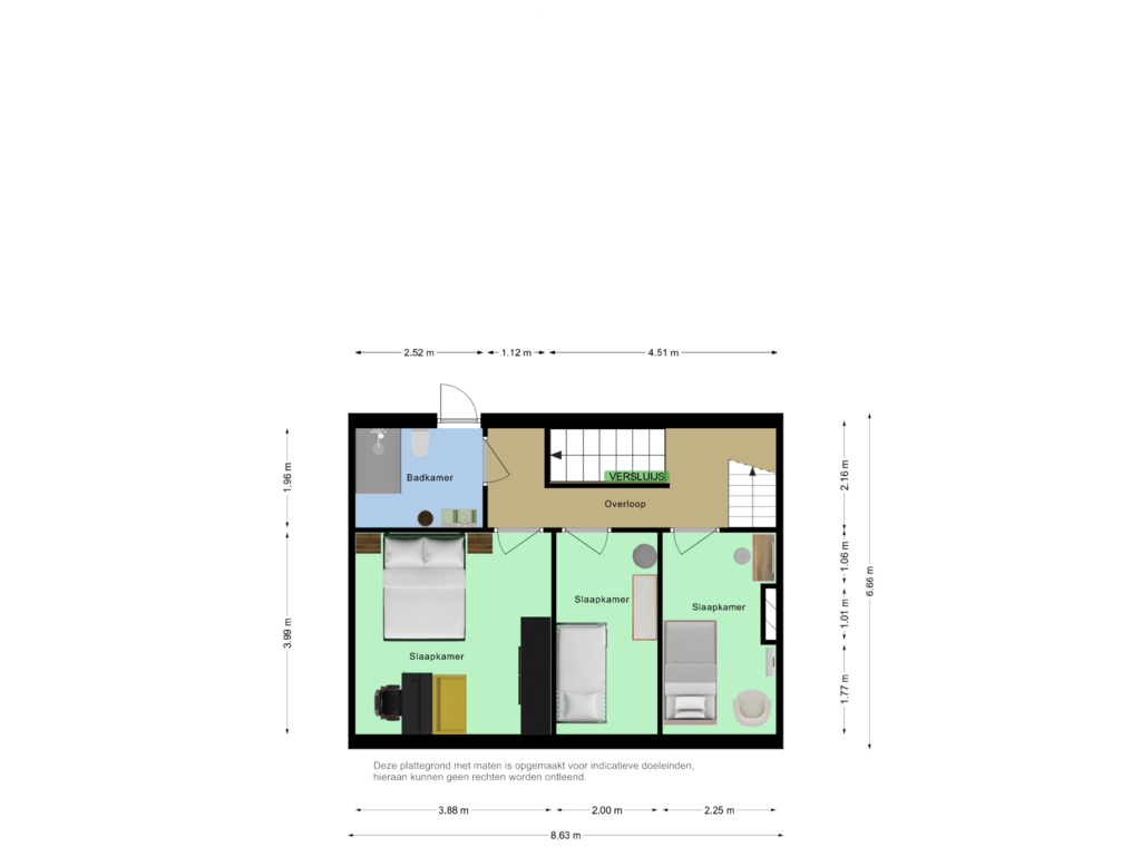 View floorplan of Second floor of Markt 24