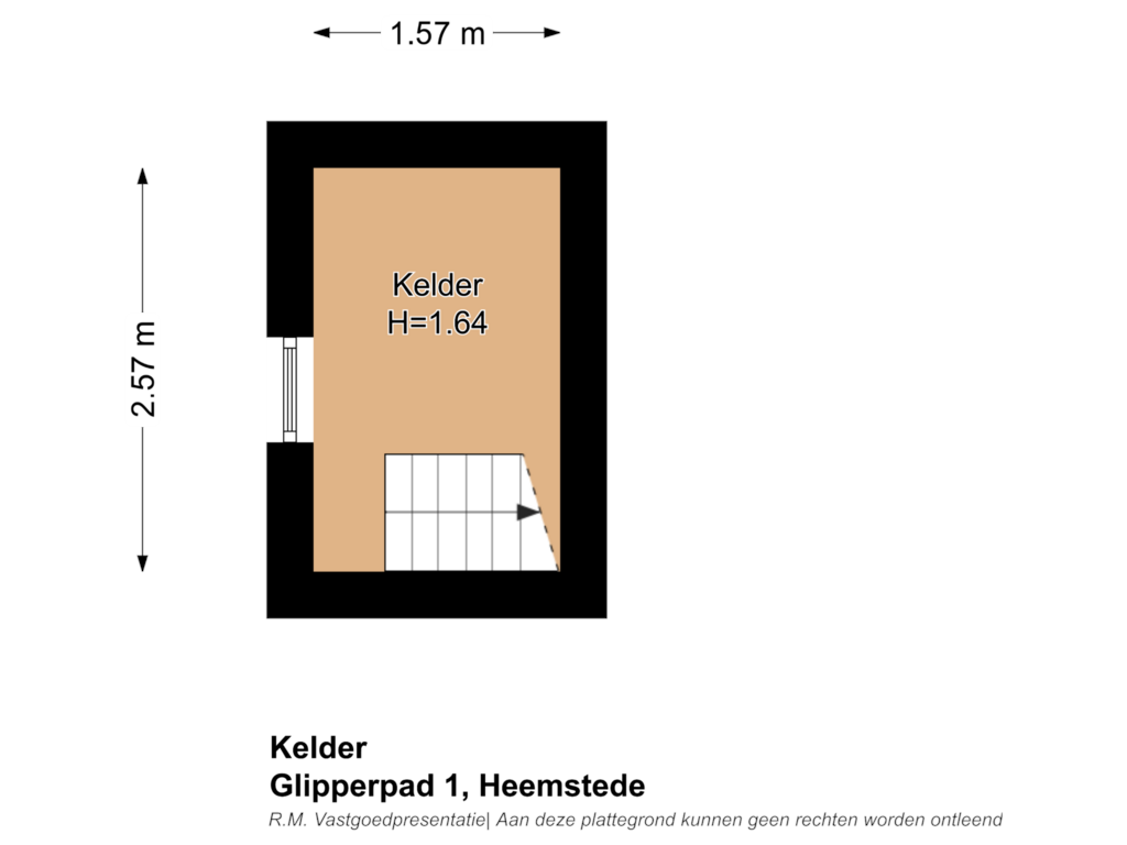 Bekijk plattegrond van Kelder van Glipperpad 1