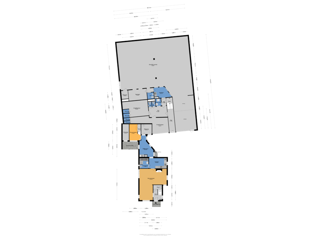 Bekijk plattegrond van Begane grond van Mezenweg 15