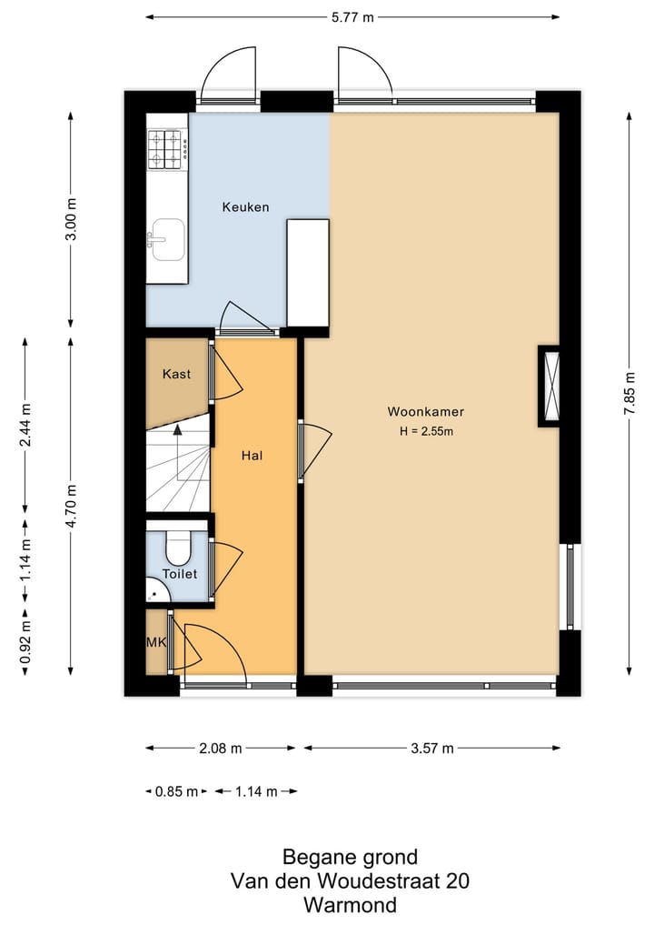 Foto 57 van van den Woudestraat 20