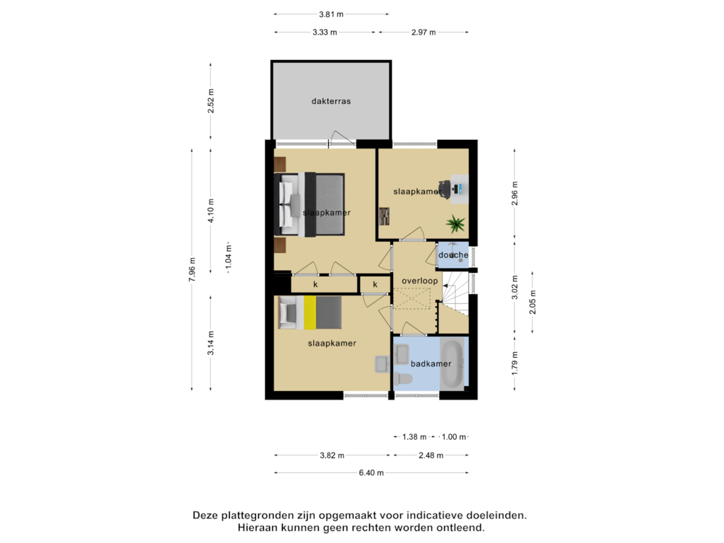 Bekijk plattegrond van 1e verdieping van Veldm Montgomeryweg 21