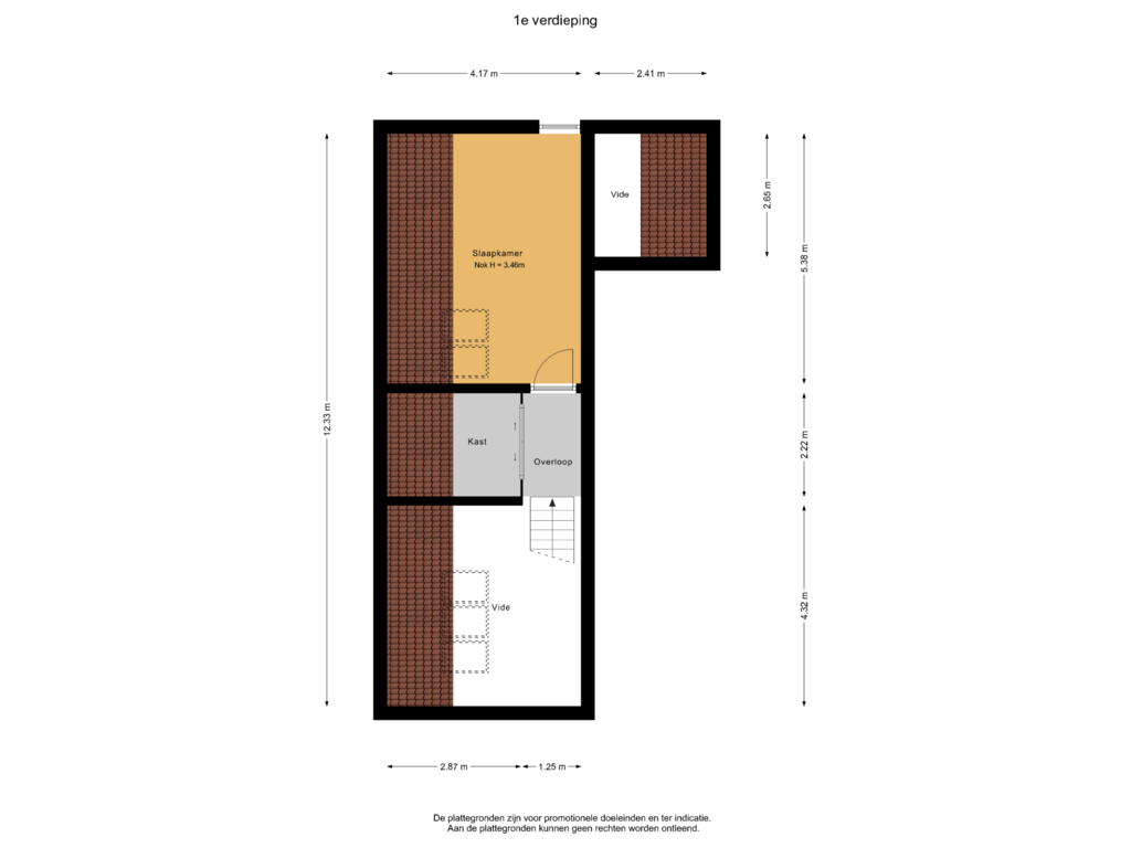 Bekijk plattegrond van 1e verdieping van Vuursteenhof 3