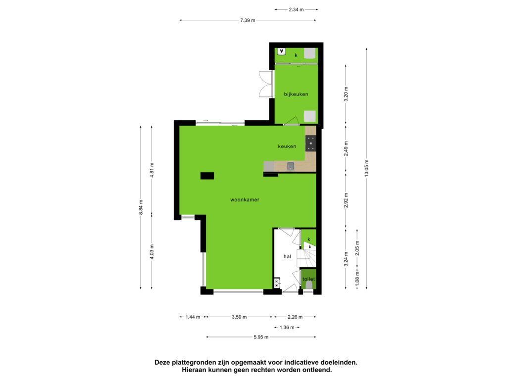 Bekijk plattegrond van Begane grond van Wildbraak 41