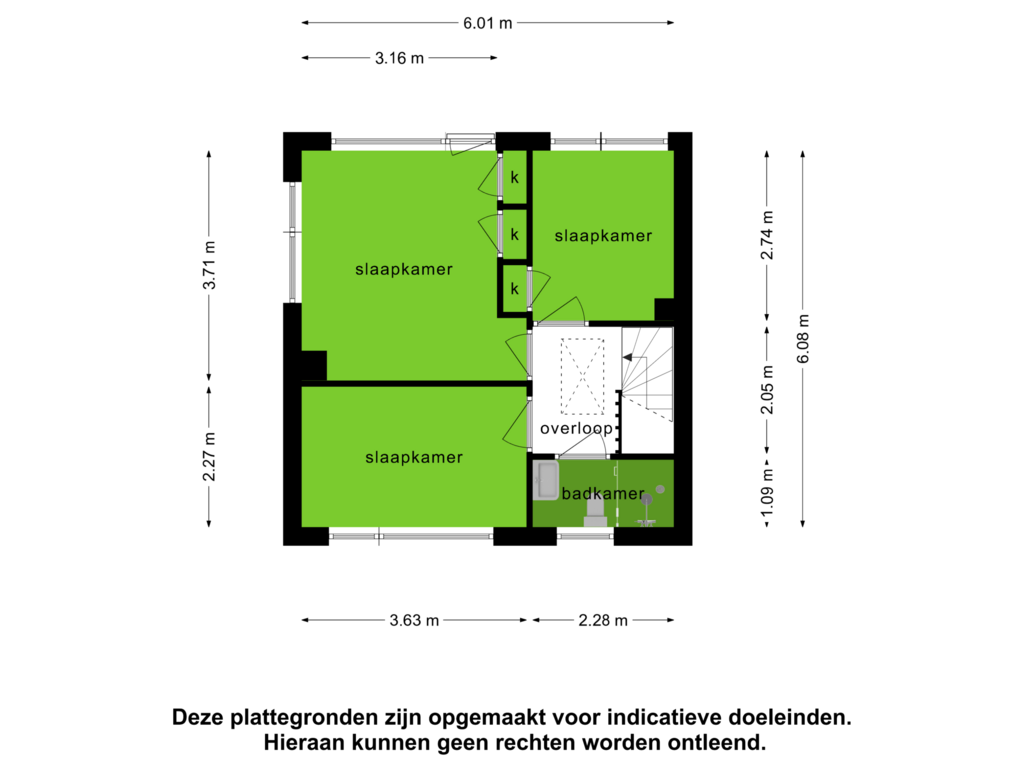 Bekijk plattegrond van 1e verdieping van Wildbraak 41