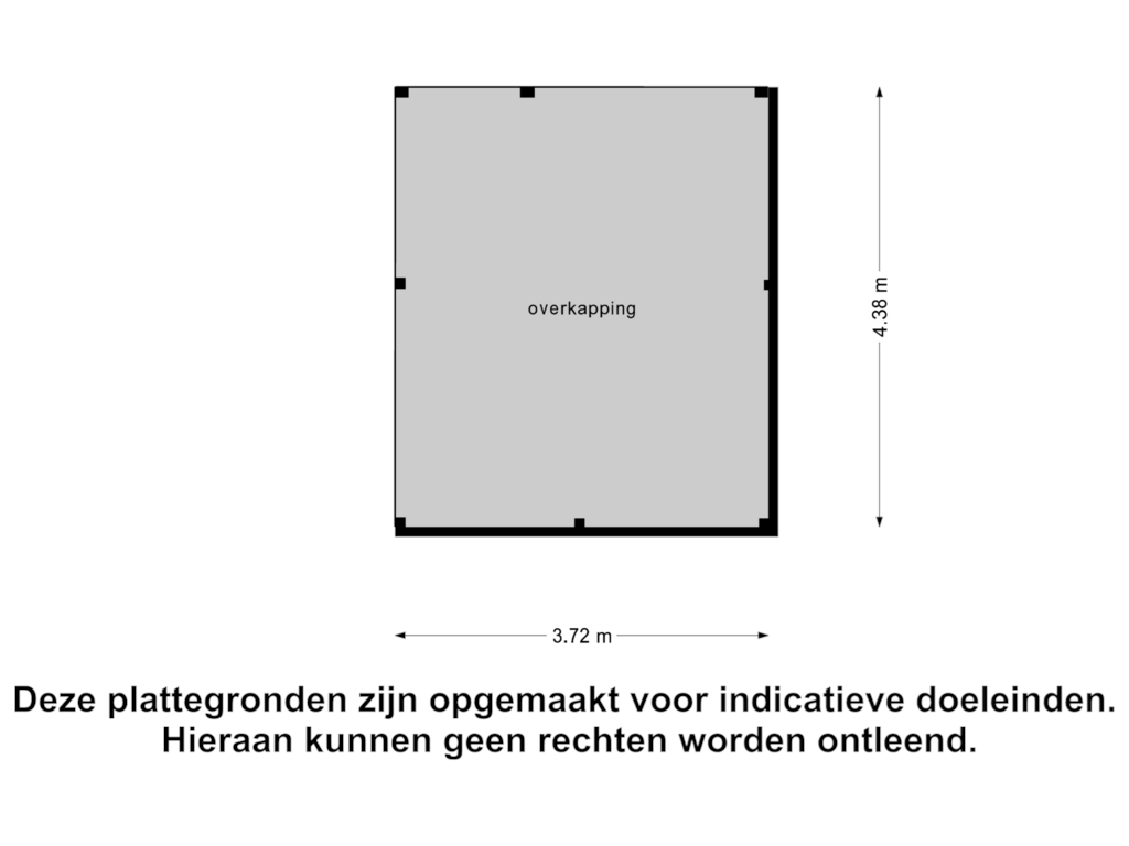 Bekijk plattegrond van Overkapping van Papisland 7