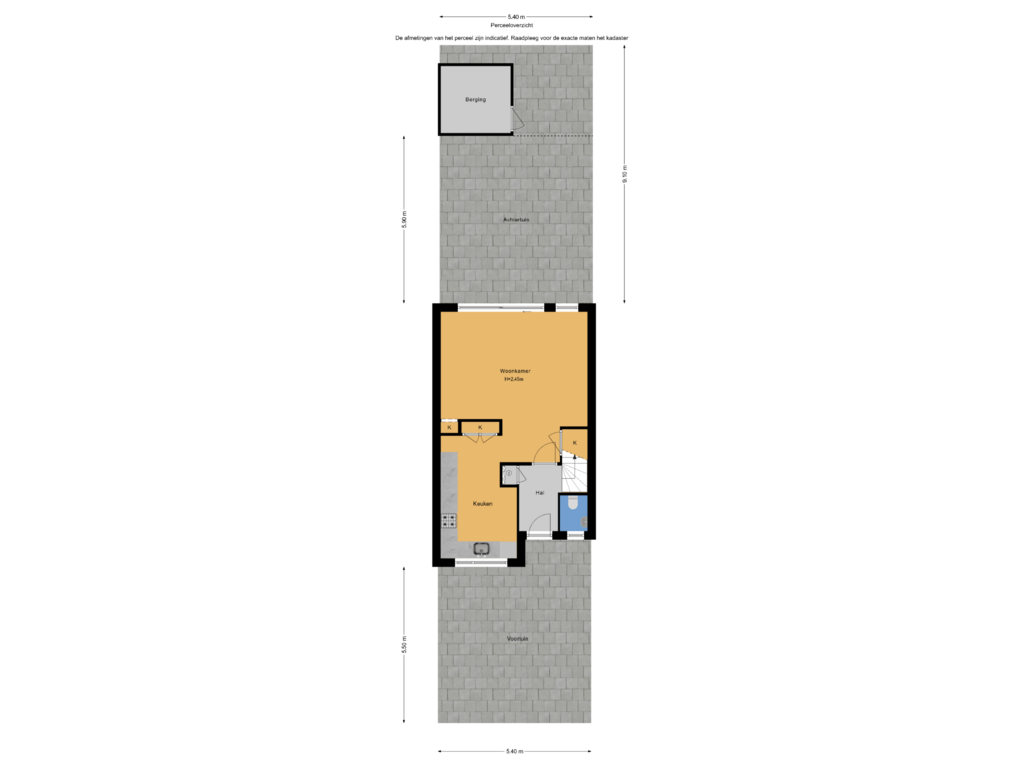 Bekijk plattegrond van Perceeloverzicht van Brahmsstraat 29