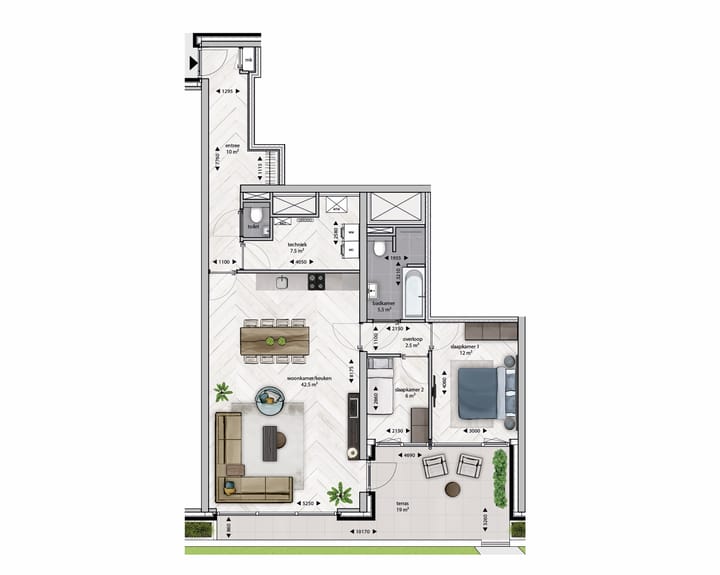 Foto 4 van Eureka! District - Type 1B' (Bouwnr. 0.02)