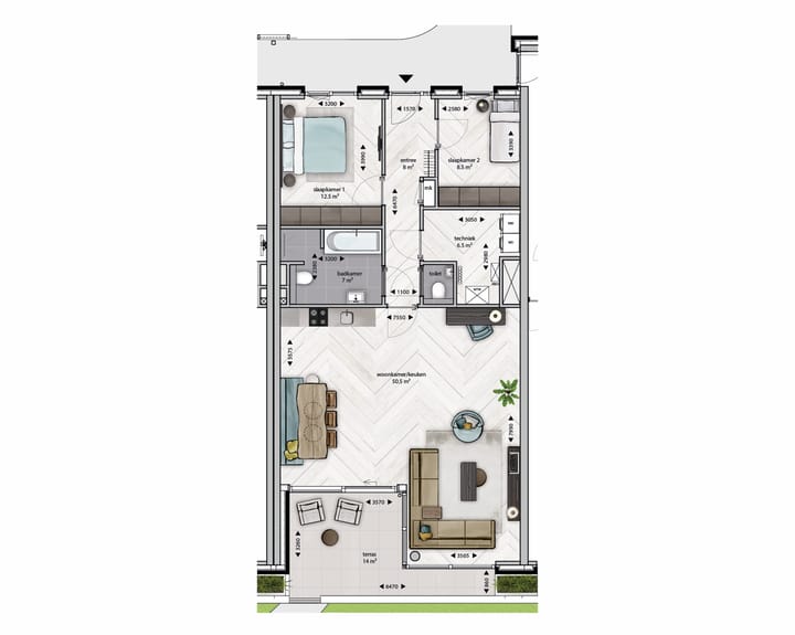 Foto 4 van Eureka! District - Type 1C'sp (Bouwnr. 0.03)