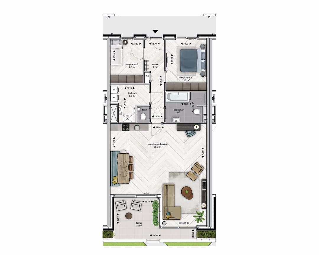 Foto 7 van Eureka! District - Type 1C' (Bouwnr. 0.04)