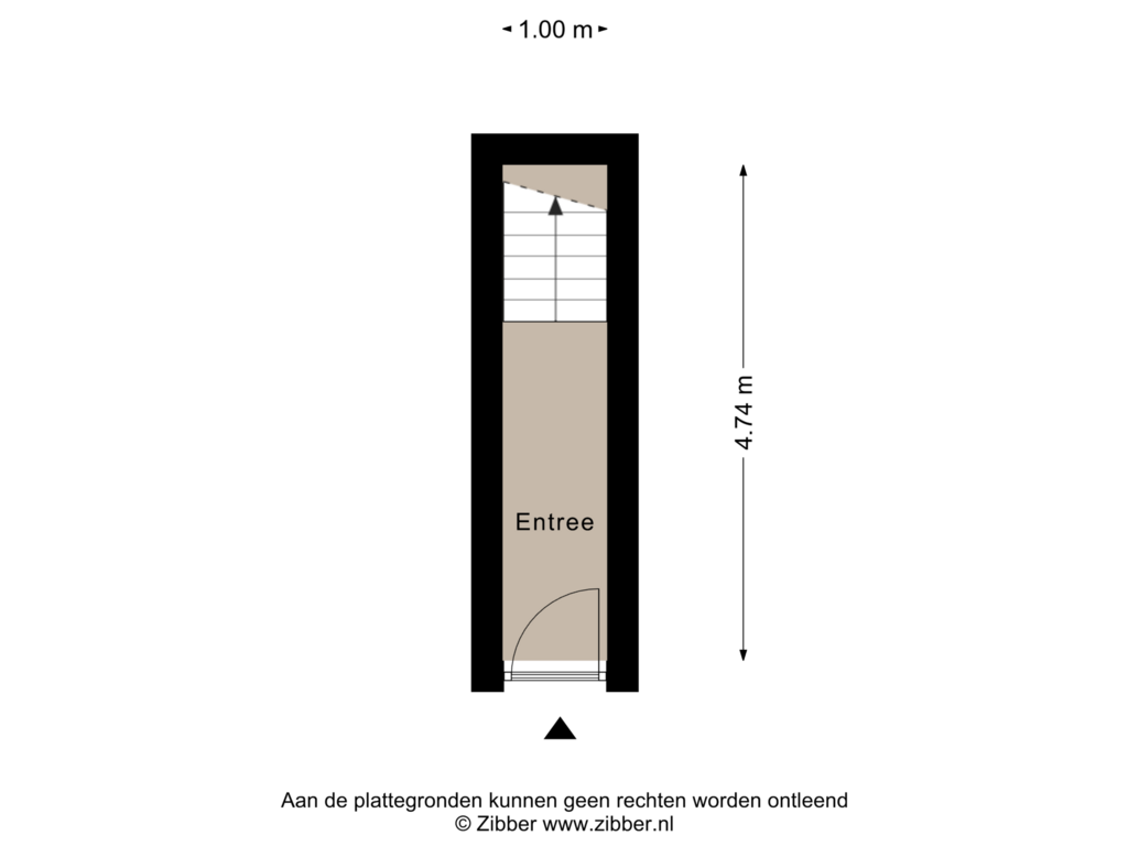 View floorplan of Begane Grond of E. Thomassen à Thuessinklaan 37-A