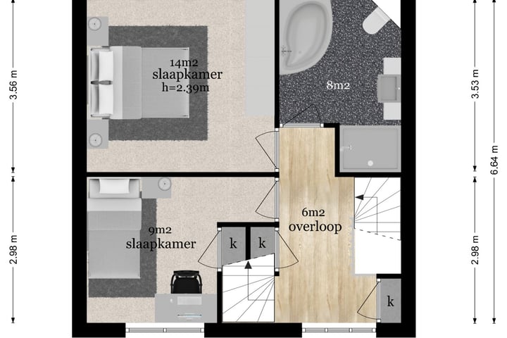 Bekijk foto 35 van Sparrenlaan 17-B