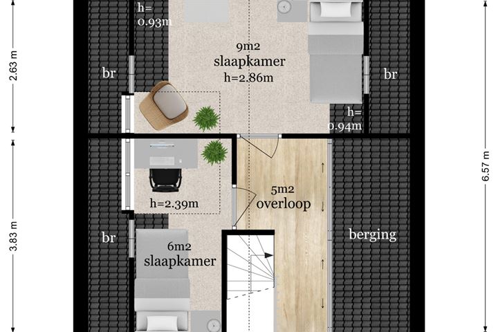 Bekijk foto 36 van Sparrenlaan 17-B