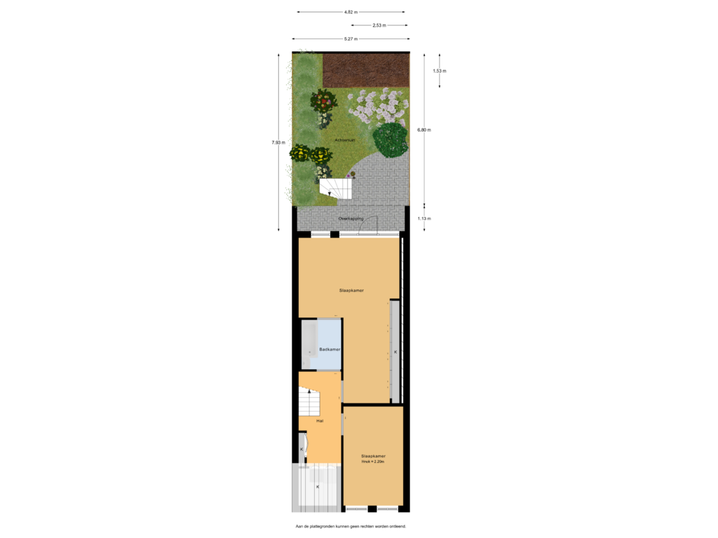 Bekijk plattegrond van Situatie van Doedesstraat 17-A