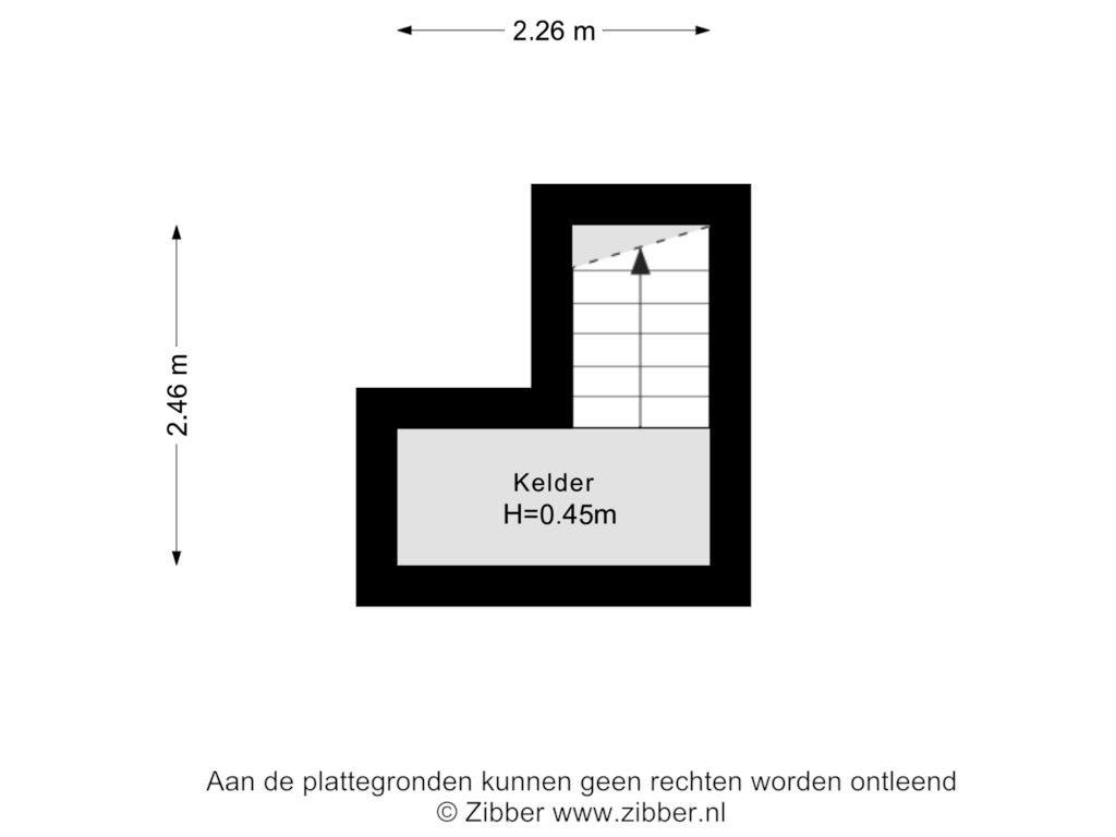 Bekijk plattegrond van Kelder van De Omloop 17