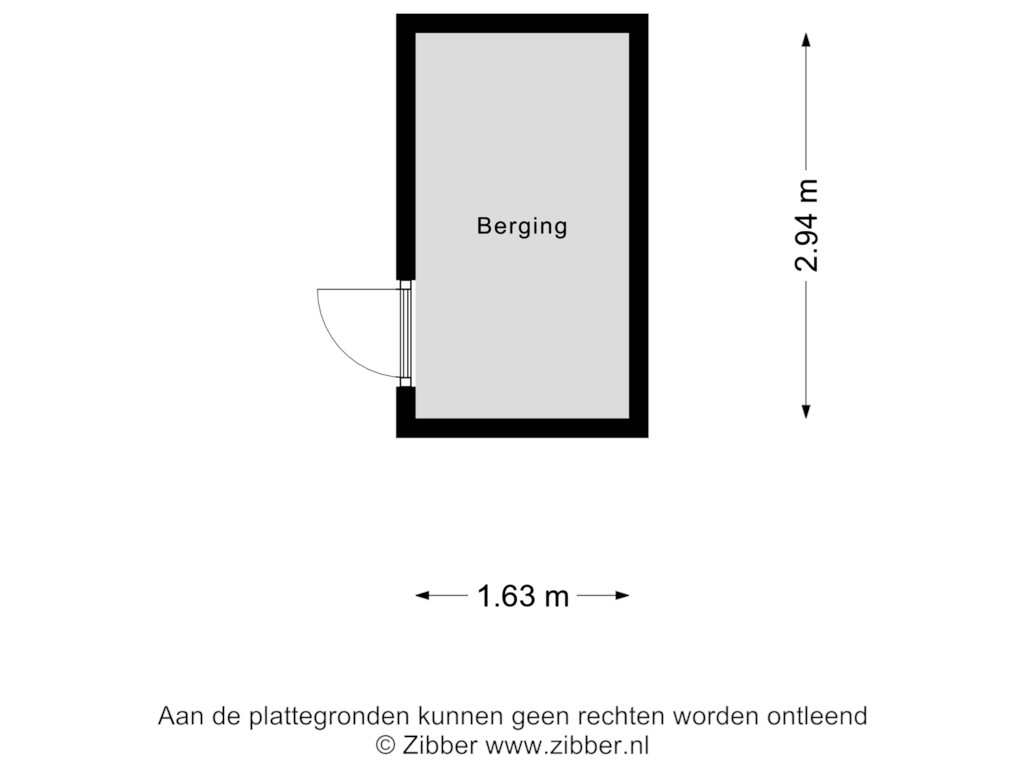 Bekijk plattegrond van Berging van Kretalaan 102