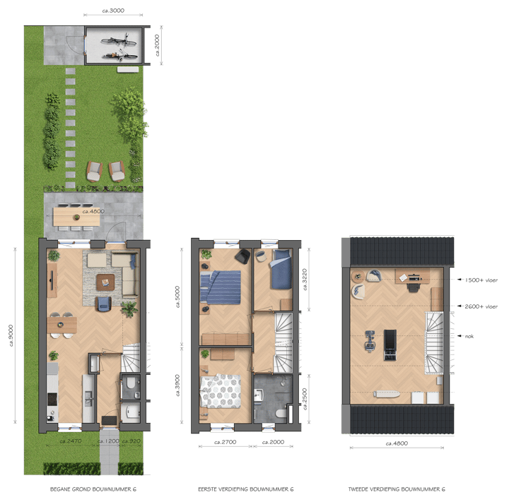 Foto 7 van Kastanjelaan/Beuzenes bouwnummer 6