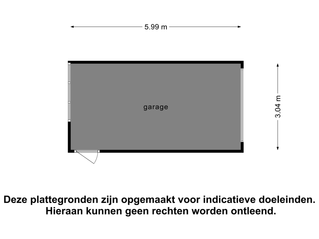 Bekijk plattegrond van Berging van Nansenstraat 10