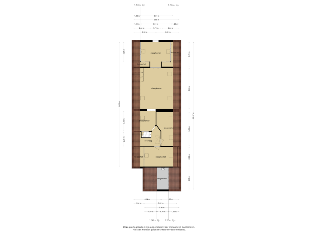 Bekijk plattegrond van 1e verdieping van Zeedorp 6