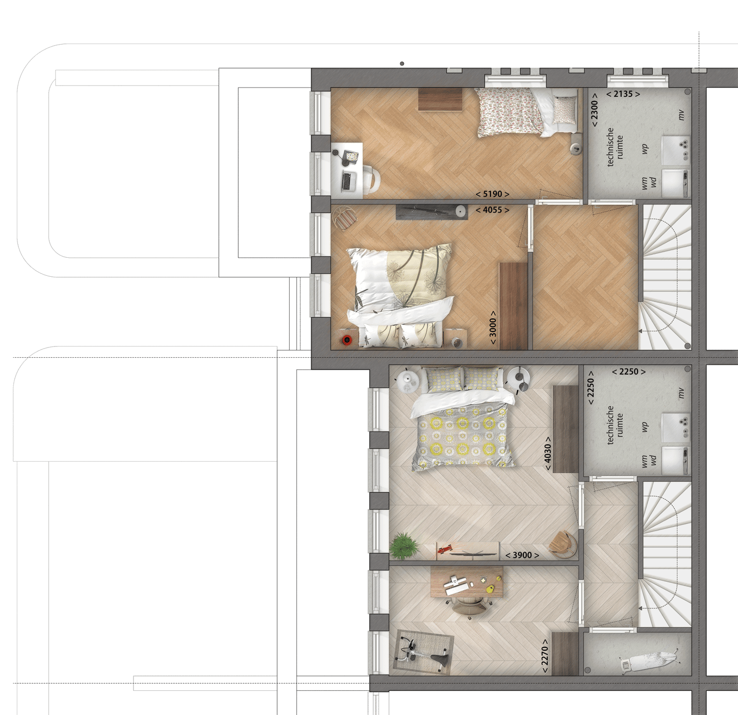 Foto 5 van Middenwoning (Bouwnr. 6)
