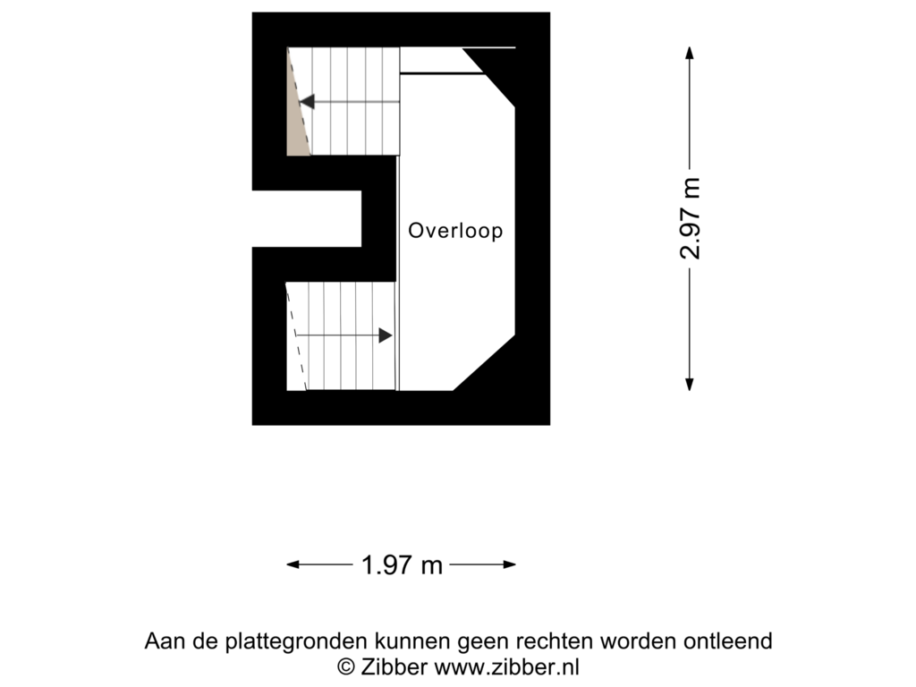 View floorplan of Eerste Verdieping of Nobelstraat 131-02