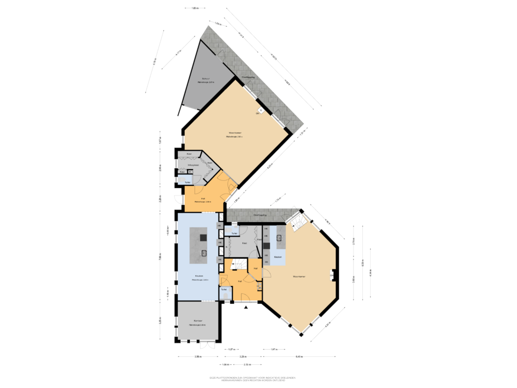 Bekijk plattegrond van Begane Grond van Prinses Margrietlaan 37-A