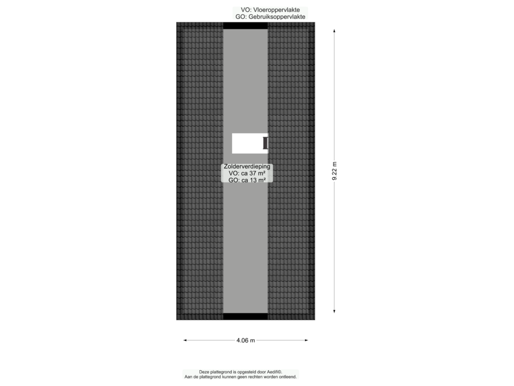 Bekijk plattegrond van Garage verdieping van Taarloseweg 2-A