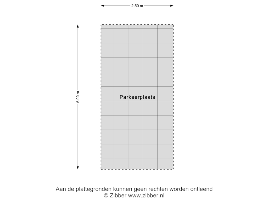 View floorplan of Parkeerplaats of Wethouder Schuurmanslaan 16