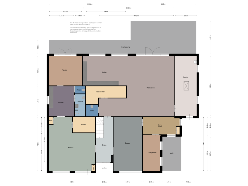 Bekijk plattegrond van Begane grond van Binnenweg 9