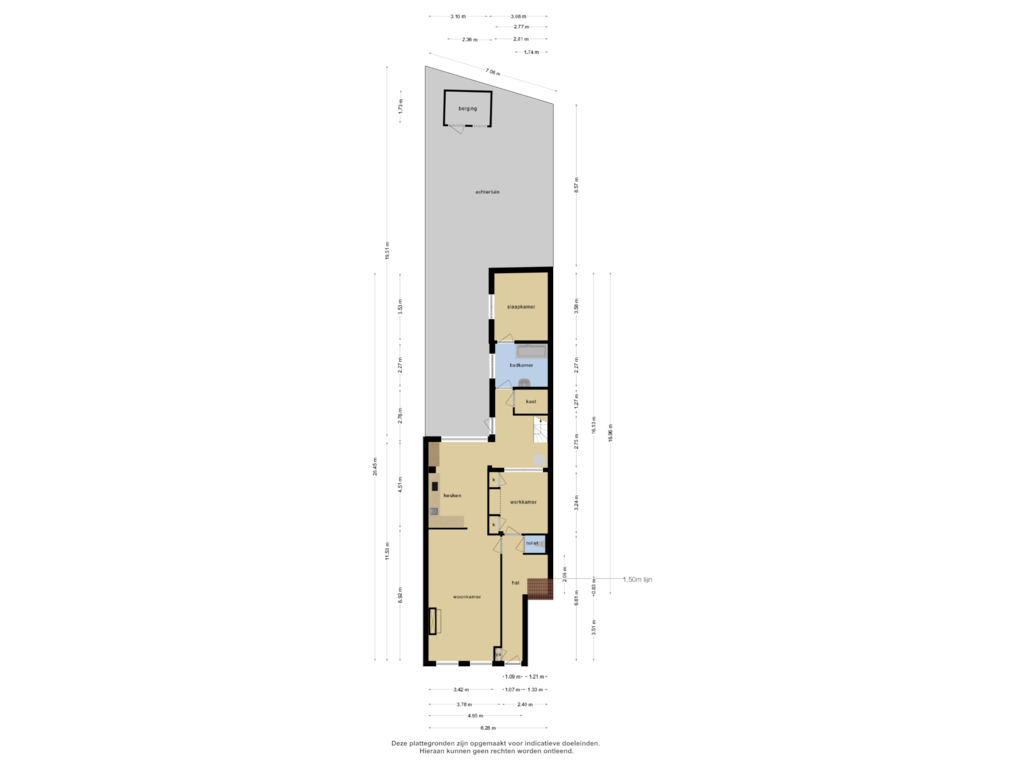 Bekijk plattegrond van Begane grond van Julianalaan 31