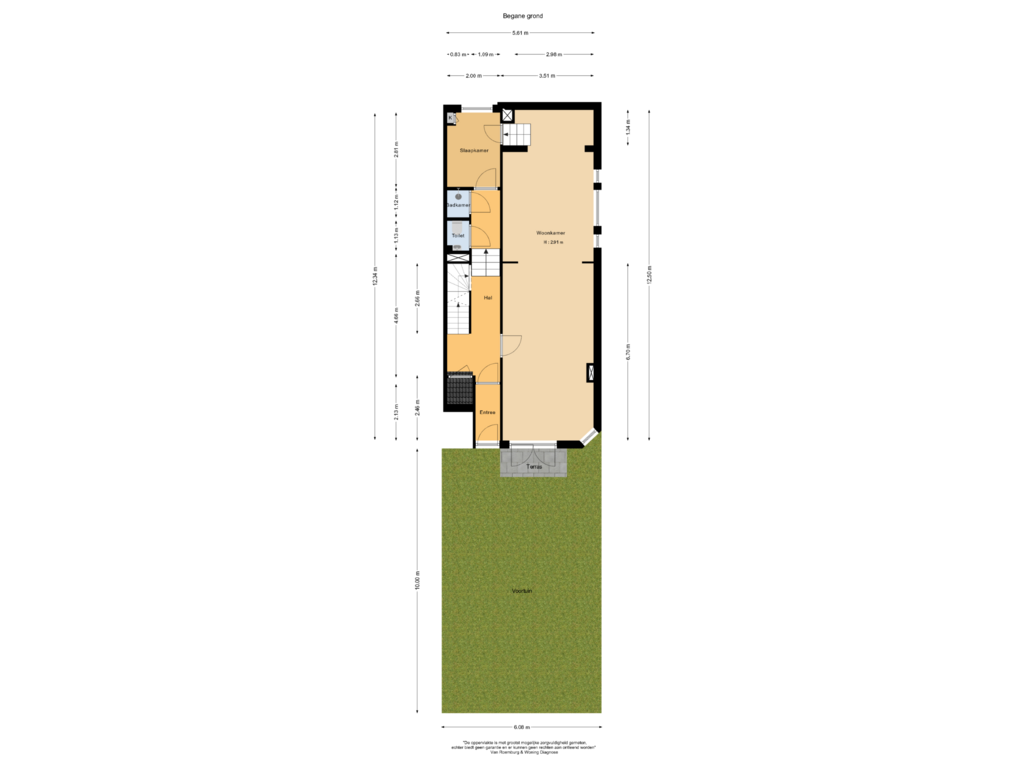 Bekijk plattegrond van Bg overzicht van Emmastraat 8-H