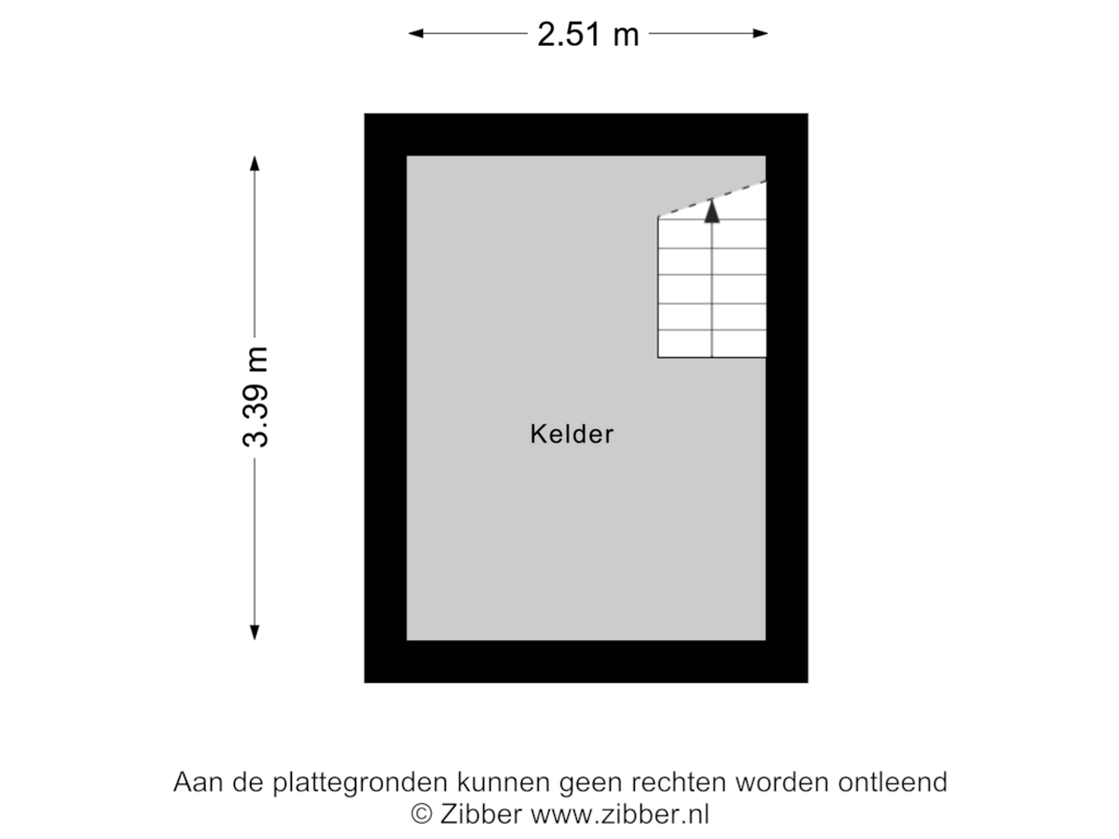 Bekijk plattegrond van Kelder van Molenstraat 20