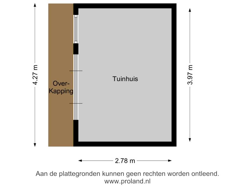 Bekijk plattegrond van Tuinhuis van Dokter Harm Brouwerstraat D 79