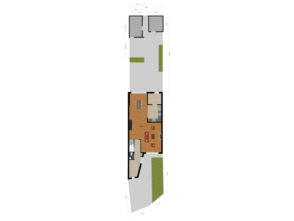 Bekijk plattegrond van Situatie van Berenkuil 26