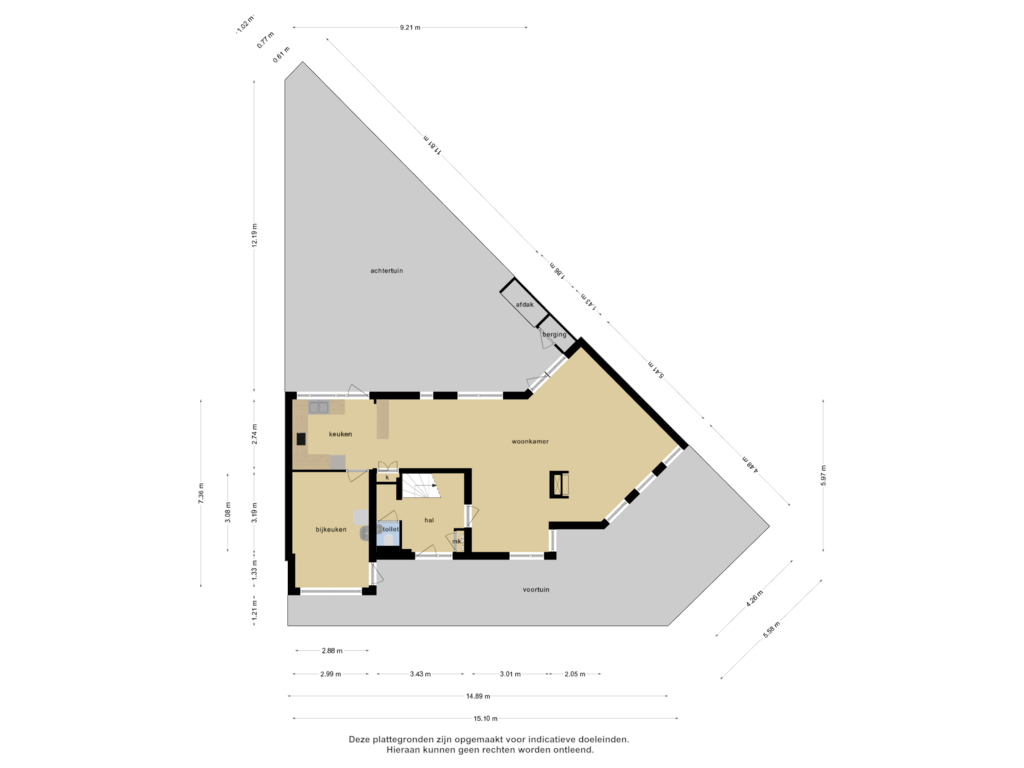 Bekijk plattegrond van overzicht woning van Graaf Diederiklaan 31