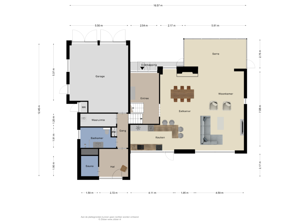 View floorplan of Begane Grond of Irislaan 8