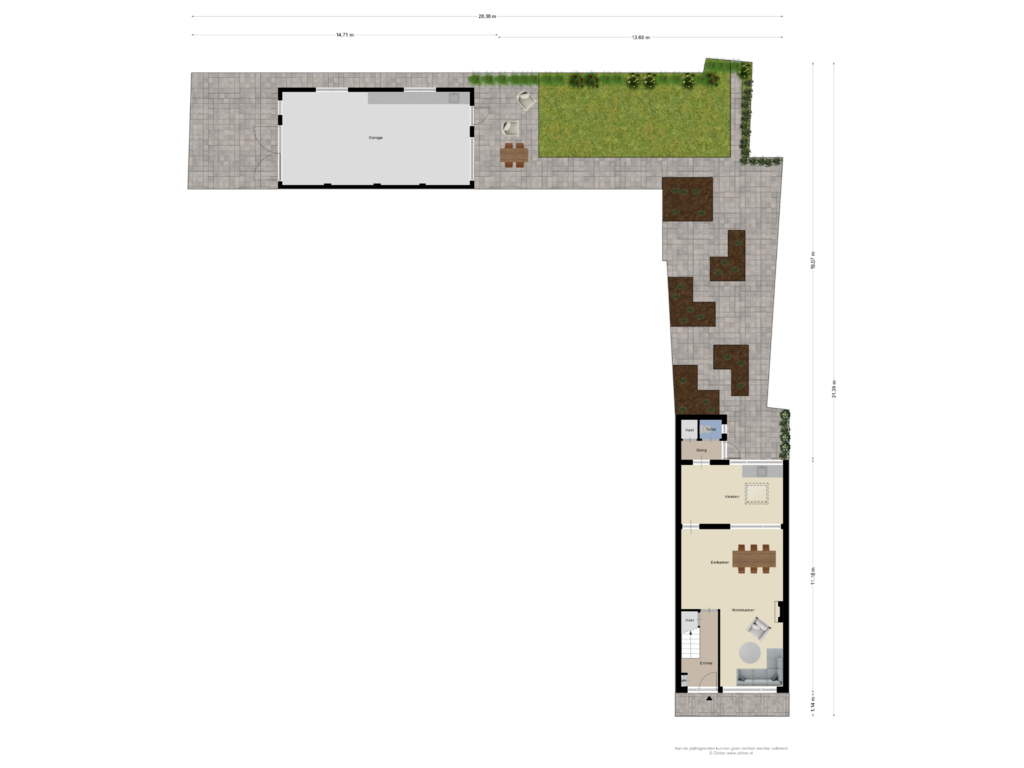 Bekijk plattegrond van Begane Grond_Tuin van Dorpsstraat 83