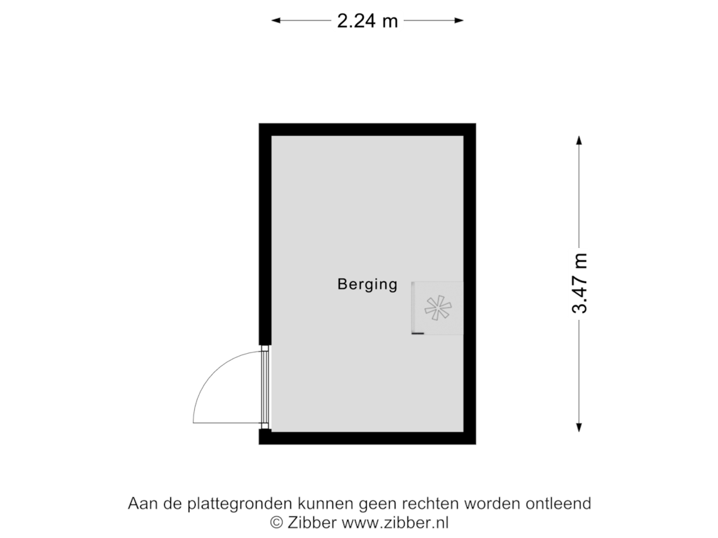 Bekijk plattegrond van Berging van George Orwellhof 7