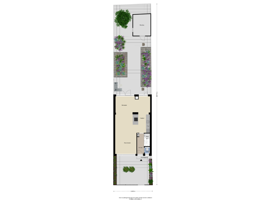 Bekijk plattegrond van Begane grond_Tuin van Van Cranenburchlaan 17