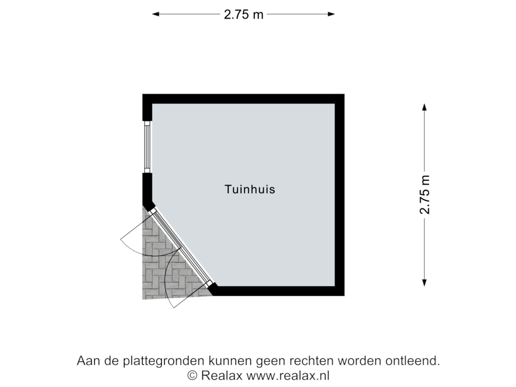 View floorplan of Tuinhuis of Erve Lukensveld 7