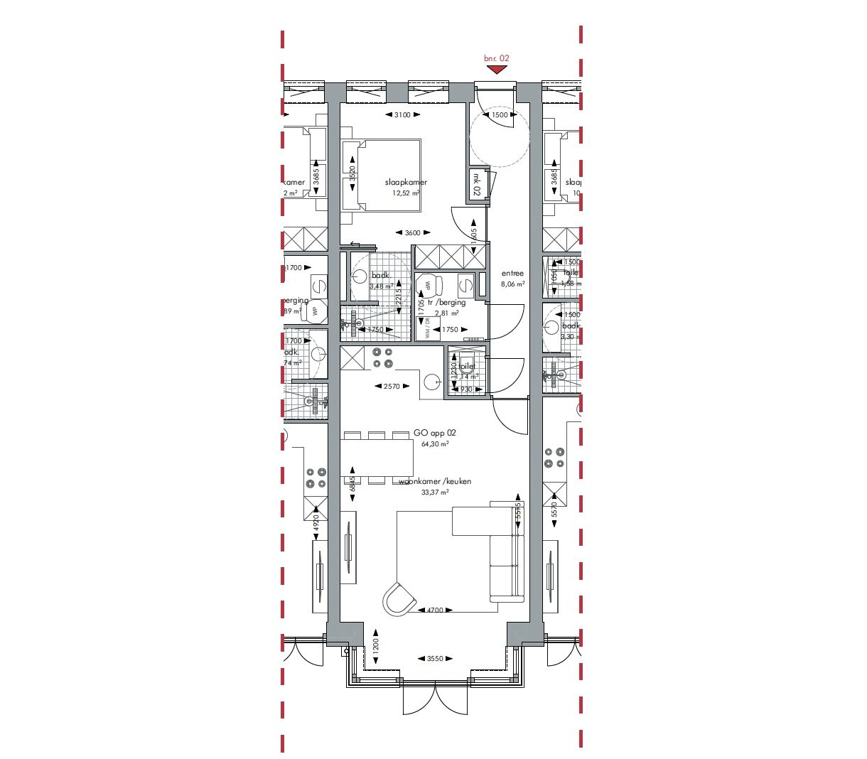 Foto 12 van Appartementen (Bouwnr. 2)
