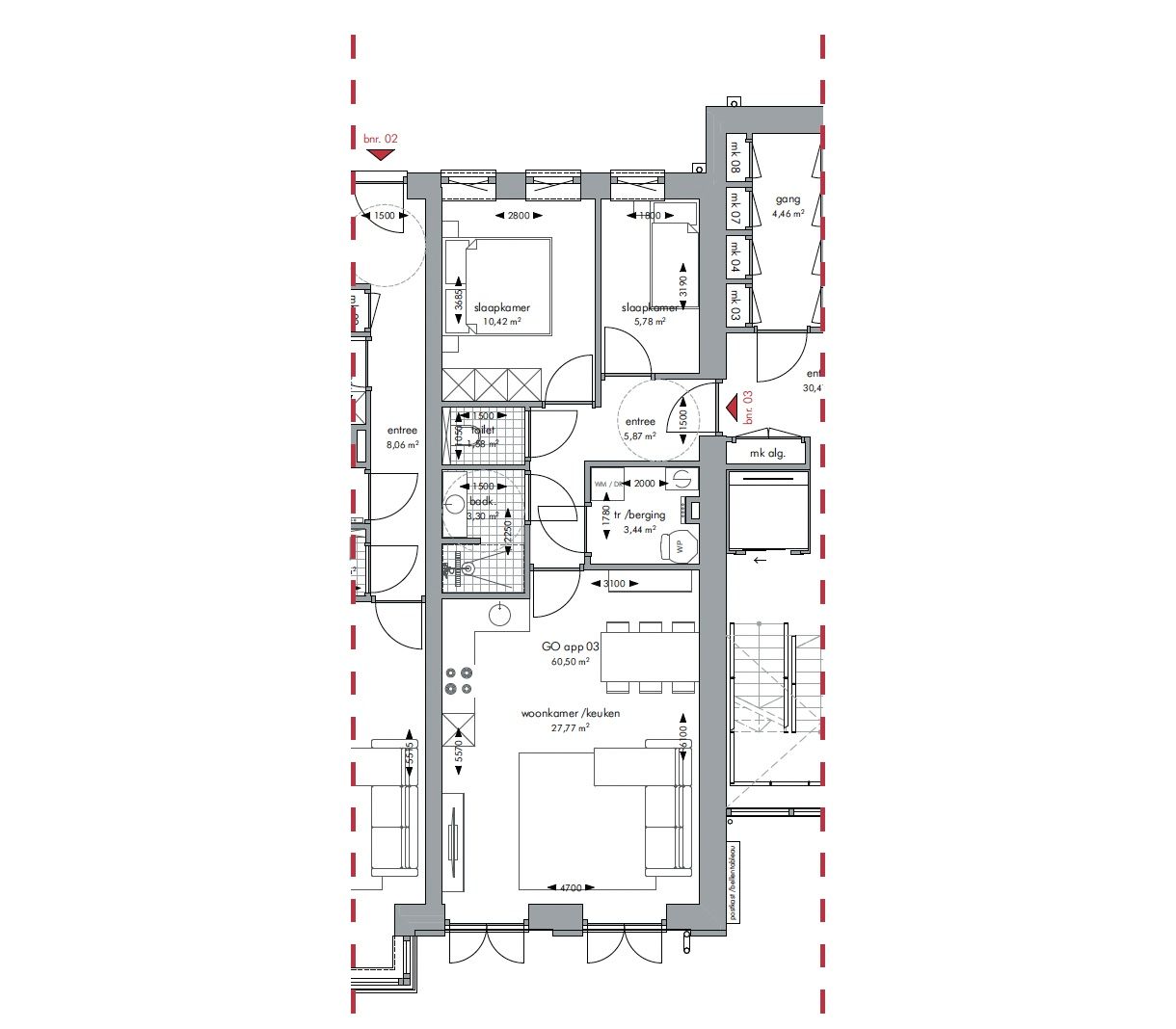 Foto 12 van Appartementen (Bouwnr. 3)