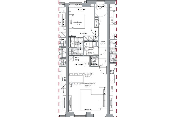 Bekijk foto 12 van Appartementen (Bouwnr. 5)