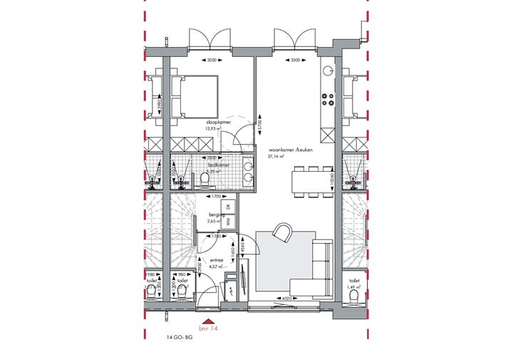 Bekijk foto 7 van Woningen (Bouwnr. 14)