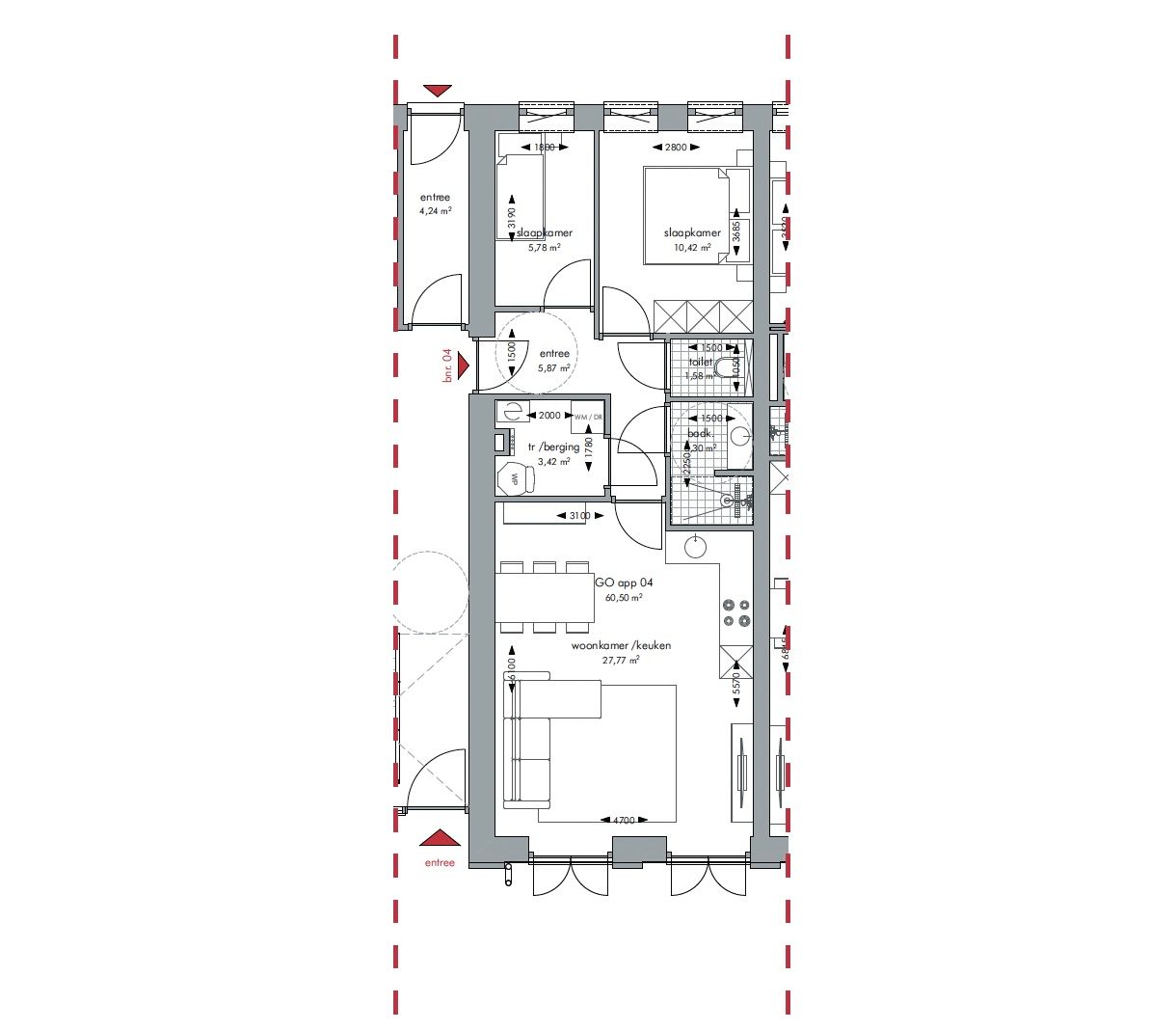 Foto 12 van Appartementen (Bouwnr. 4)