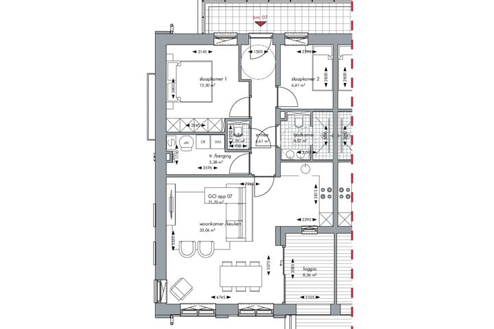 Bekijk foto 12 van Appartementen (Bouwnr. 7)