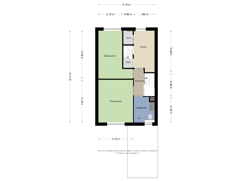 Bekijk plattegrond van Eerste Verdieping van Kerveldonk 5