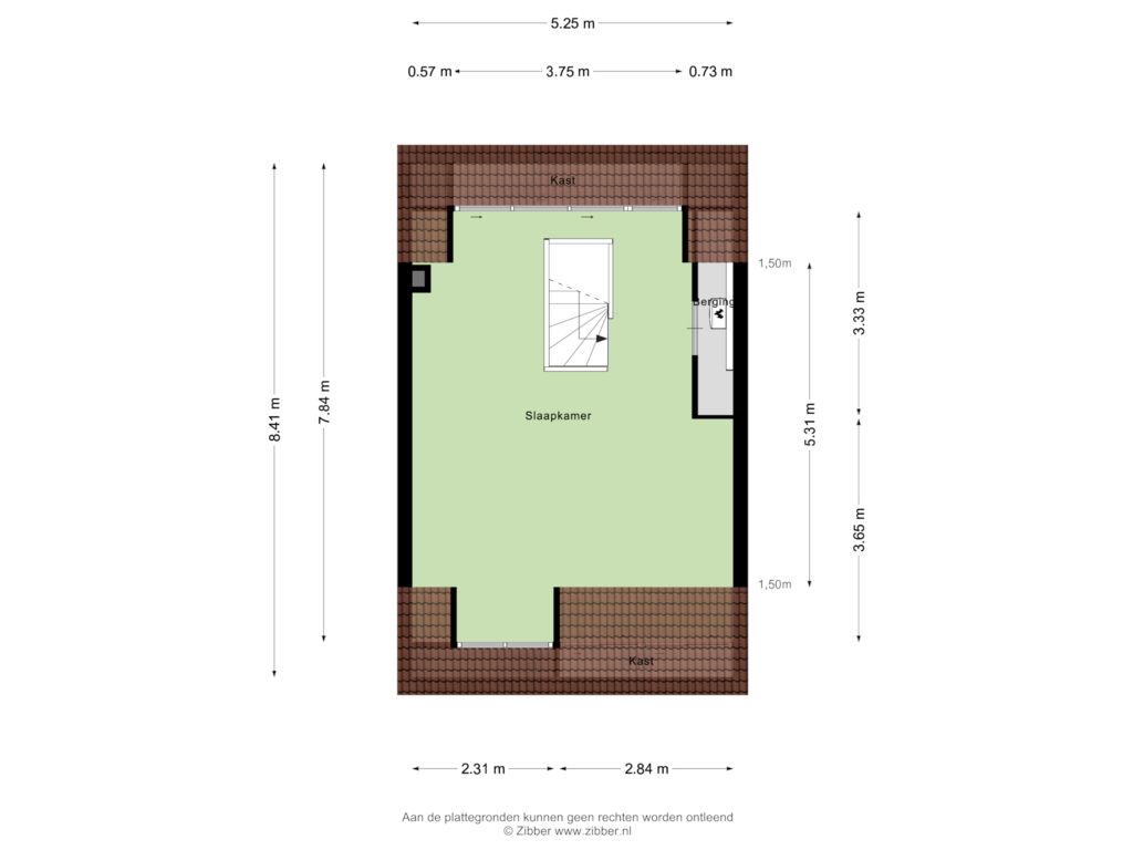 Bekijk plattegrond van Tweede  Verdieping van Kerveldonk 5