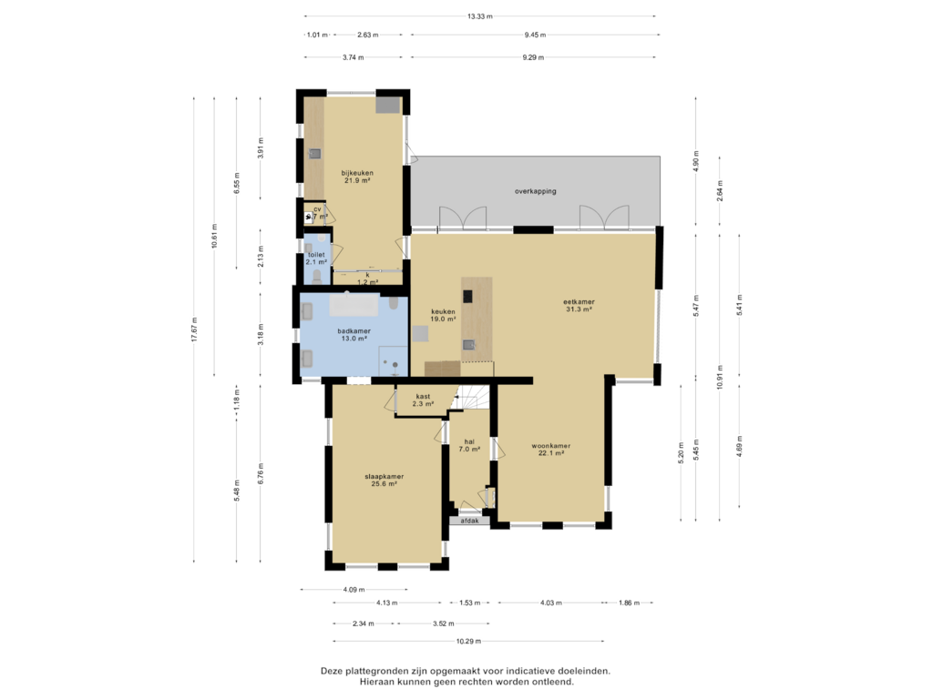 Bekijk plattegrond van Begane grond van Groningerstraat 30