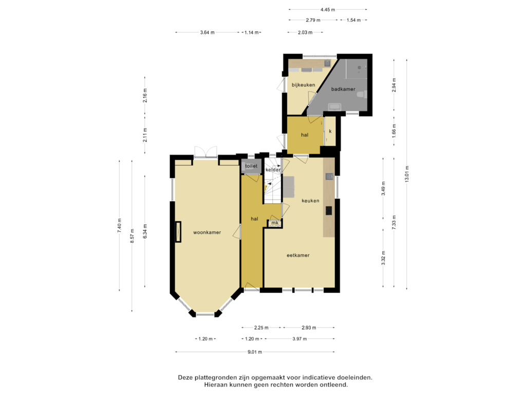 Bekijk plattegrond van Begane grond van Jan Mulderstraat 39