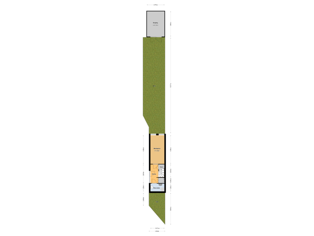 Bekijk plattegrond van Perceel van Zebraspoor 233